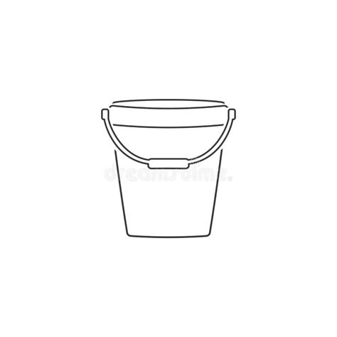 Pail Line Stock Illustrations 5 115 Pail Line Stock Illustrations