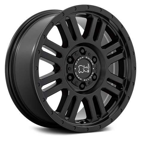 Black Rhino® Yellowstone Wheels Matte Black Rims