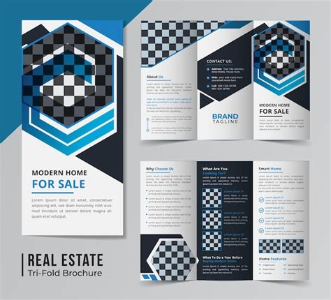 Premium Vector Corporate Real Estate And Home Apartment Trifold