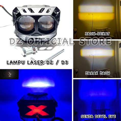 Jual Lampu Laser Lampu Tembak Led Laser D D Sql Mata Power