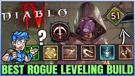 Diablo 4 - Best Highest Damage Rogue Leveling Build - 1-50 FAST & EASY ...