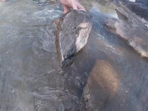 Real Risky Nude River Swim Handjob Free Porn Videos YouPorn