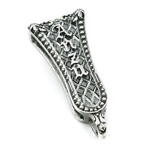 Серебряный Тренчик Для Ремня «Skull Mini»