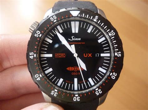 Sinn UX SDR GSG 9 chronometer, for German Grenzschutzgruppe 9 der ...