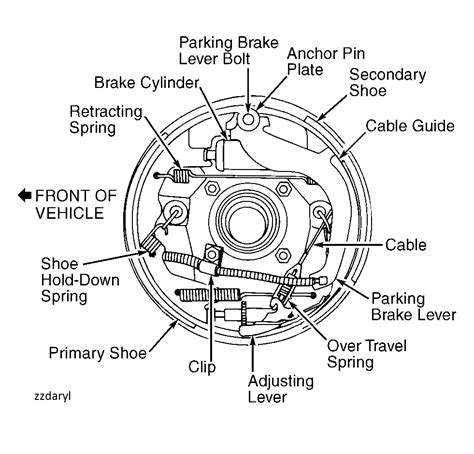 1970 Ford Truck Rear Drum Brake Diagram