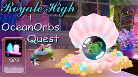 Royale High Oceanorbs S Quest Diamond Beach