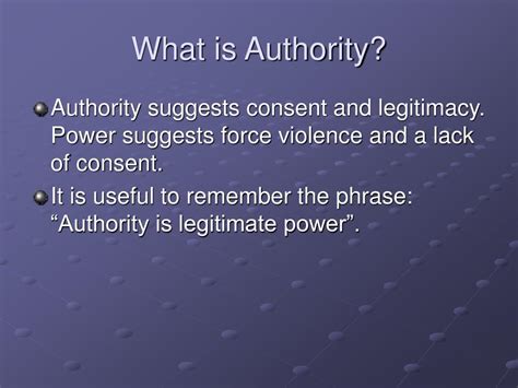 PPT - Political Concepts of Power and Authority PowerPoint Presentation ...