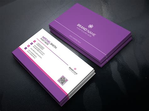 Minimalist Business Card Design on Behance