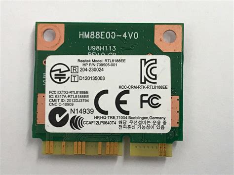 Hp Realtek Rtl Ee Bgn X Wifi Card Ebay