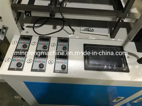 Six Lines Hot Sealing Cold Cutting Eco Friendly Shopping Plastic Bag Making Machine Price