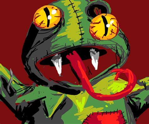 Zombie Gore Kermit Drawception
