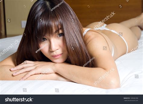 Sexy Asian Woman Lingerie Stock Photo Shutterstock