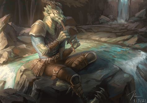 Oc Rethek A Dragonborn Druid Rdnd