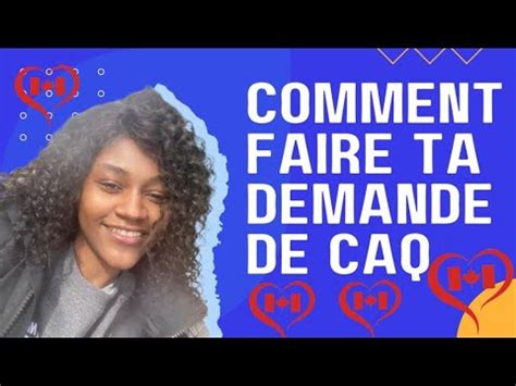 Comment Faire Ta Demande De CAQ Bright YouTube