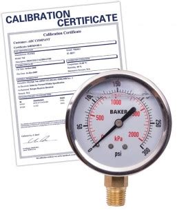 Baker Avnc Series Liquid Filled Pressure Gauge To Psi To