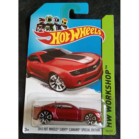 Hot WHEELS 2013 HOT WHEELS CHEVY CAMARO SPECIAL EDITION Shopee Malaysia