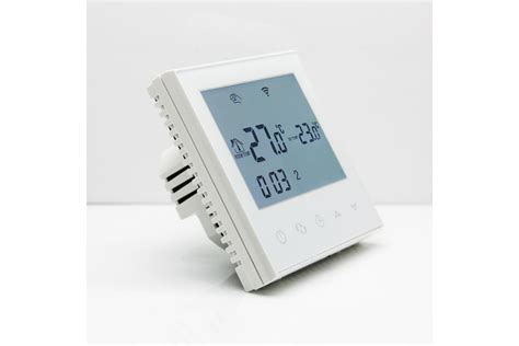 Программируемый Терморегулятор для теплого пола EcoTherm SN WI-FI White ...