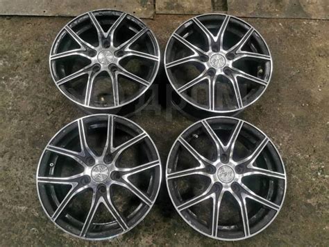 Диски литые R15 5x114.3 комплект, 15", 1 шт, литой, 1 шт, б/у, в ...
