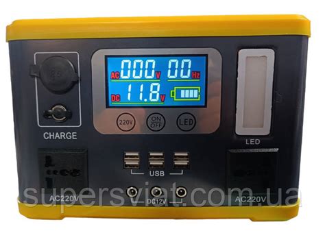 Купить Инвертор аккумуляторный/зарядная станция EP-P500W 12V/40Ah (Li ...