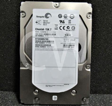 ST3450857SS Seagate 9FM066-038 450GB 15K RPM 6Gb/s 3.5"SAS SERVER HDD ...