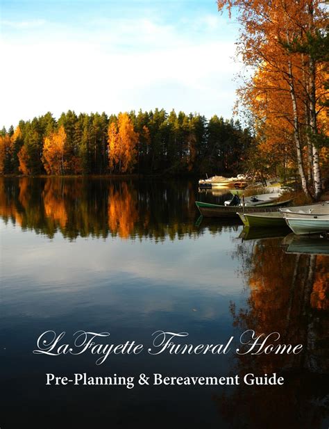 Calaméo - La Fayette Funeral Home Brochure