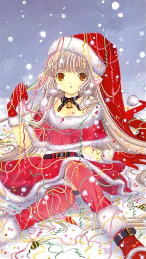 Chobits Xmas Anime Anime Christmas Anime Art Girl