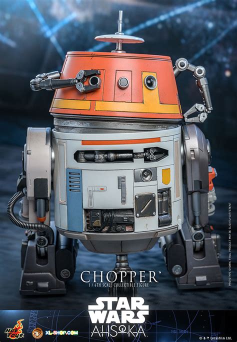 Hot Toys TMS Star Wars Ahsoka Th Scale Chopper Collectible Figure Ship Q Q