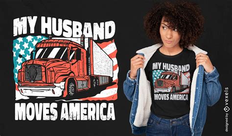 Usa Truck T Shirt Design Vector Download
