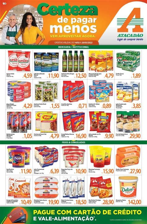 ATACADÃO OFERTAS PROMOÇÃO FOLHETO ATÉ 19 E 20 / 03 AJUDA ECONOMIZAR ...