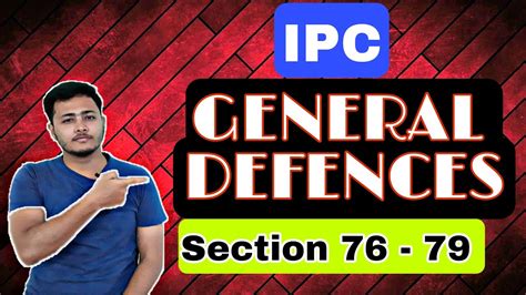 General Defences Exceptions Section To Of Ipc Mistake Of Fact