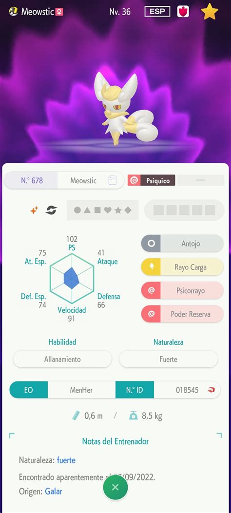 Lf Male Shiny Meowstic Ft Female Shiny Meowstic Rpokemonhome