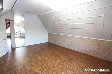 Фото настенной клеевой пробки CORKHOUSE в интерьере