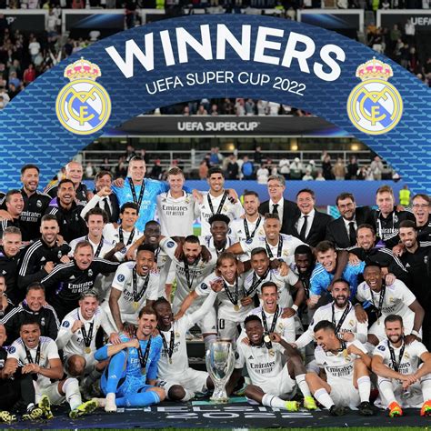 El Real Madrid gana la Supercopa de la UEFA ante Eintracht Fráncfort