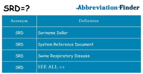 srd