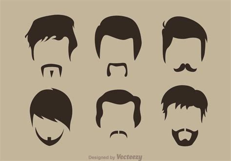 Beard Man Icons 96118 Vector Art At Vecteezy