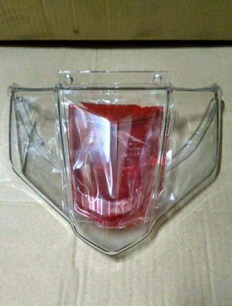 Jual Mika Kaca Lampu Stop Belakang Shogun New Robot Merah Putih Di