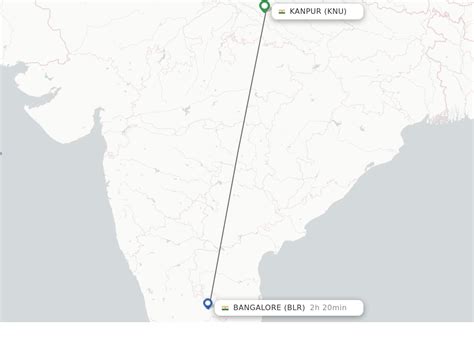 Direct Non Stop Flights From Kanpur To Bengaluru Schedules