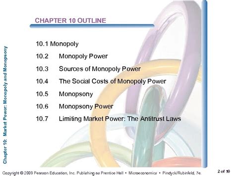 Chapter 10 Market Power Monopoly And Monopsony Prepared