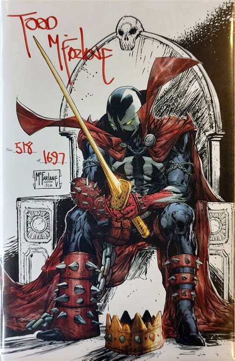 Image Comics King Spawn 1 CGC Signature Series Todd McFarlane Signed