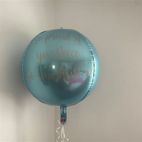32 Xxl Silver Orb Metallic Balloon Etsy
