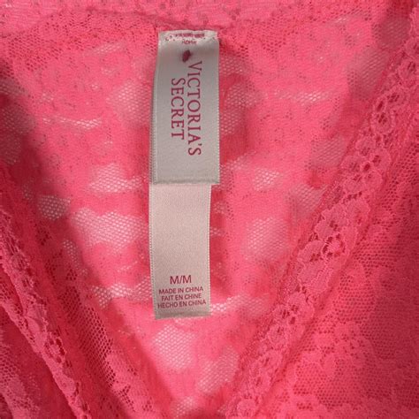 Hot Pink Lace Slip Dress Great Condition Depop