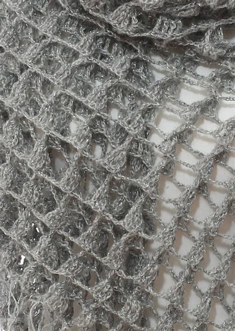 Grey Silver Crochet Wedding Shawl Bridal Shawl Wrap Bridal Etsy