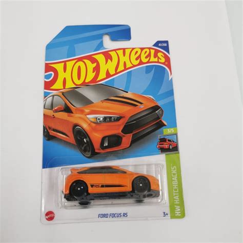 Jual Hot Wheels H FORD FOCUS RS Orange HW Hotwheels Shopee Indonesia