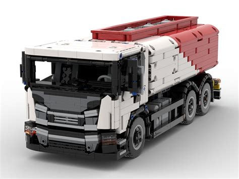 LEGO MOC Scania P-Series Fuel Tanker by DamianPLE Technic Garage ...