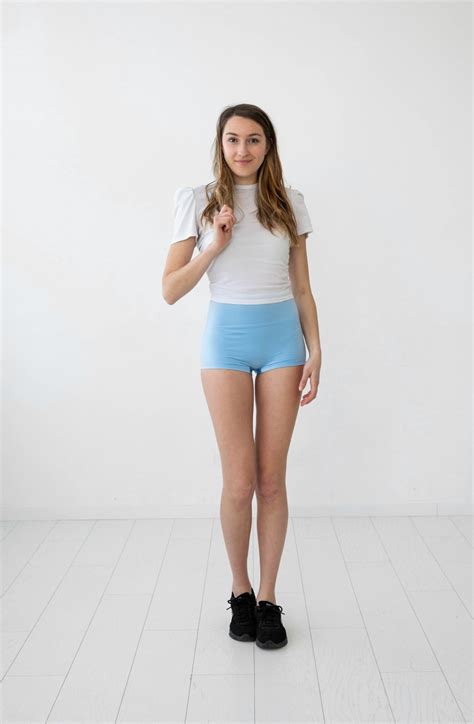 Buy Now Shiny Blue Spandex Hot Pants 80 Polyamide 20 Elastane LEGGIC