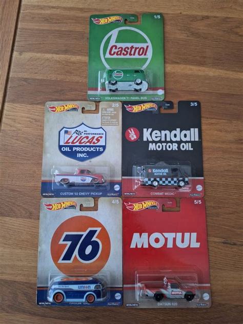 Komplettes Set Hot WHeels Premium Vintage Oil Kaufen Auf Ricardo