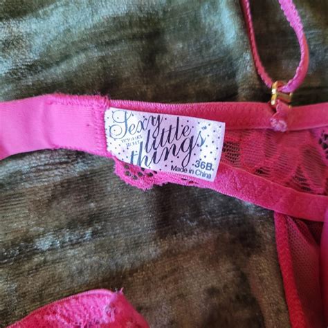 Hot Pink Victoria Secret Mesh Babydoll Cami Please Depop