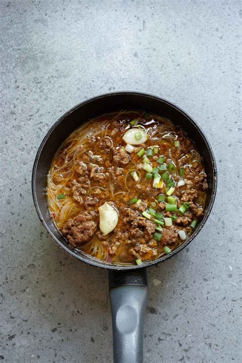Hot And Sour Vermicelli Soup