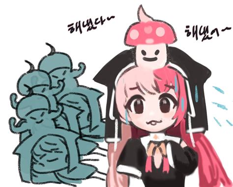 호시미야 마리💒🎶星宮まり On Twitter Eromrkgk 마리를 보러와주셨나요⁉️ 그것만으로 기쁜데 이렇게 팬아트까지