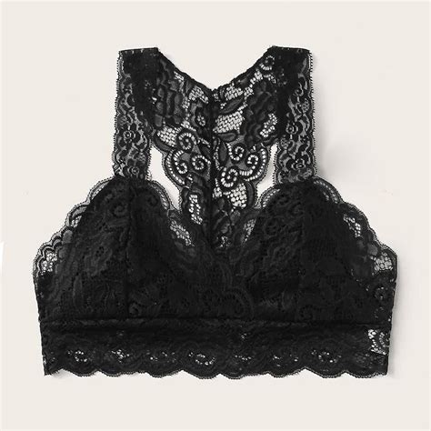 Buy New Women Plus Size Vest Crop Wire Free Bra Lingerie Sexy V Neck Underwear S Xl At